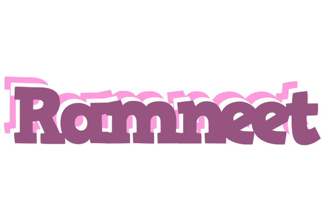 Ramneet relaxing logo