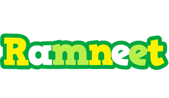 Ramneet soccer logo