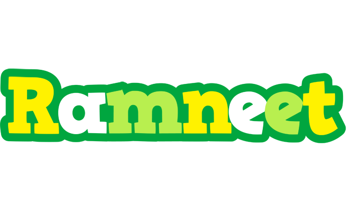 Ramneet soccer logo