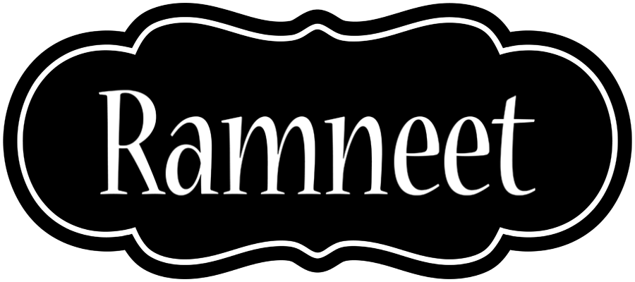 Ramneet welcome logo