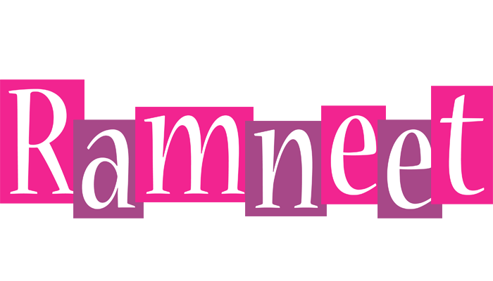 Ramneet whine logo
