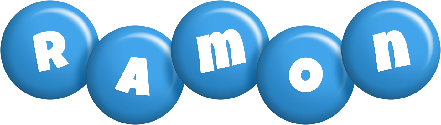 Ramon candy-blue logo