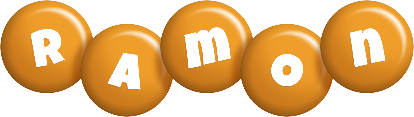 Ramon candy-orange logo