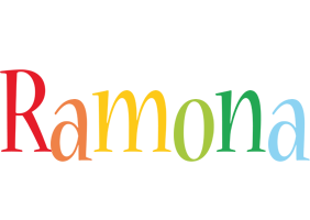 Ramona birthday logo