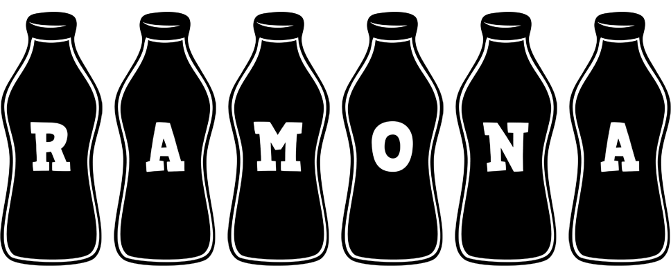 Ramona bottle logo