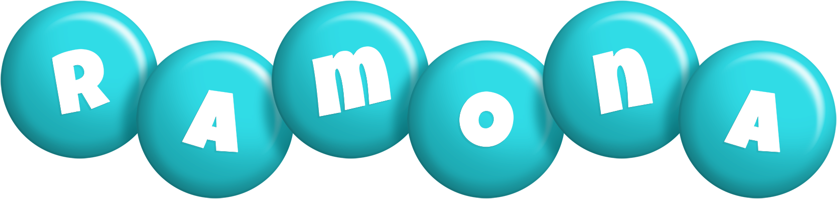 Ramona candy-azur logo