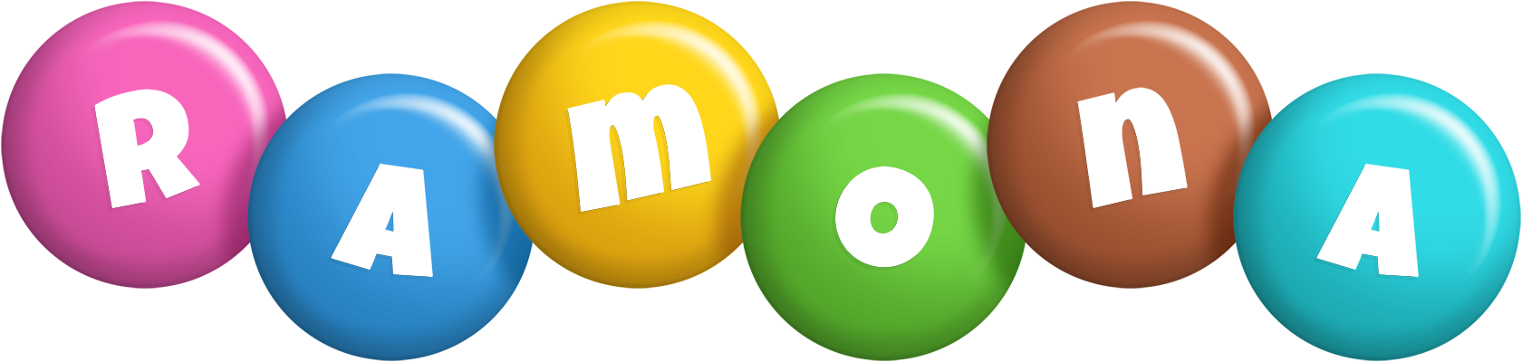 Ramona candy logo
