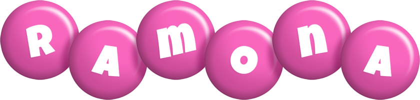 Ramona candy-pink logo