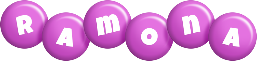Ramona candy-purple logo
