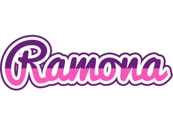 Ramona cheerful logo