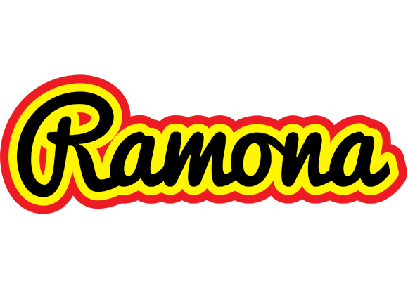Ramona flaming logo