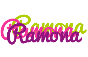 Ramona flowers logo