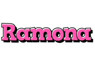 Ramona girlish logo