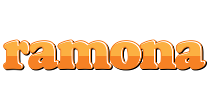 Ramona orange logo