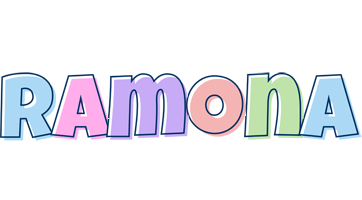 Ramona pastel logo