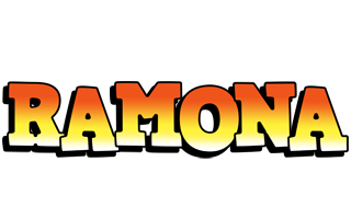 Ramona sunset logo
