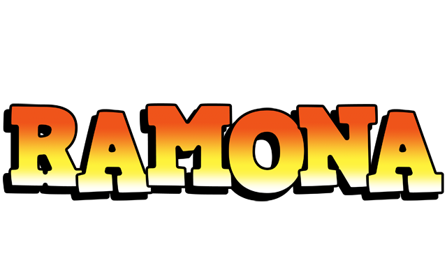 Ramona sunset logo