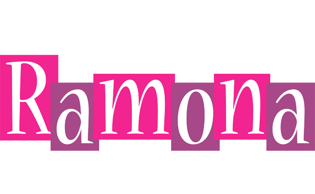 Ramona whine logo