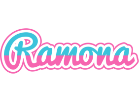 Ramona woman logo