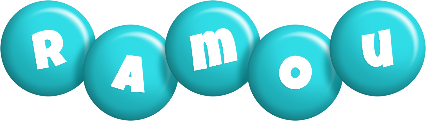 Ramou candy-azur logo
