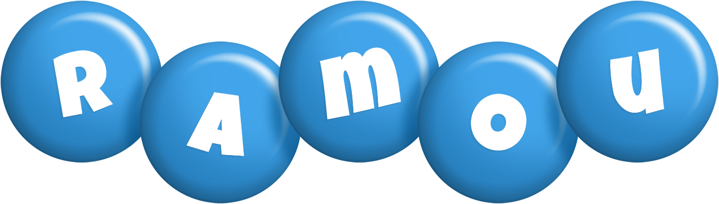 Ramou candy-blue logo