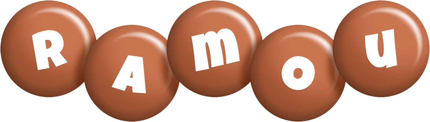 Ramou candy-brown logo
