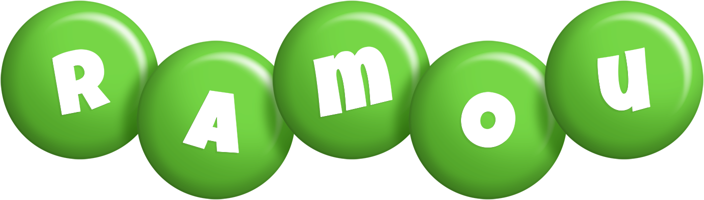Ramou candy-green logo