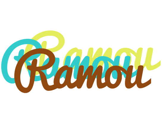 Ramou cupcake logo