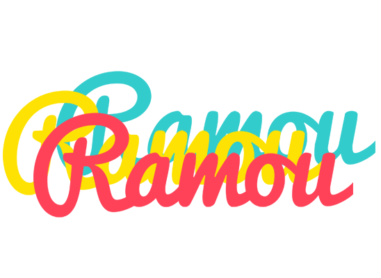 Ramou disco logo