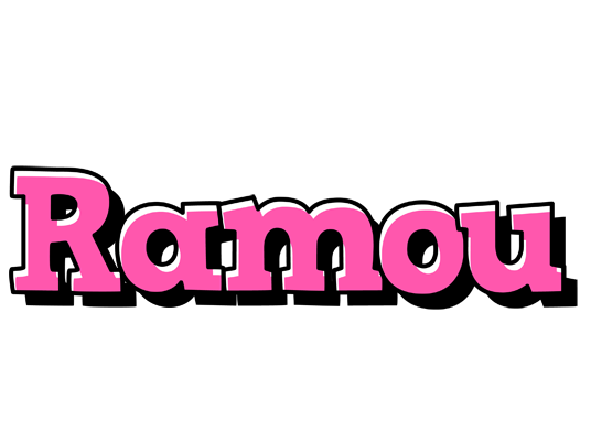 Ramou girlish logo