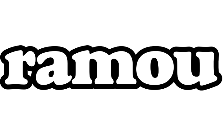 Ramou panda logo