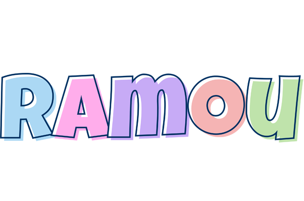 Ramou pastel logo