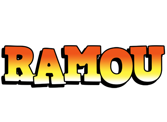 Ramou sunset logo