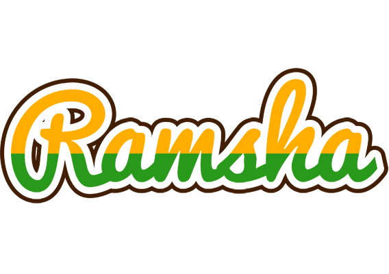 Ramsha banana logo
