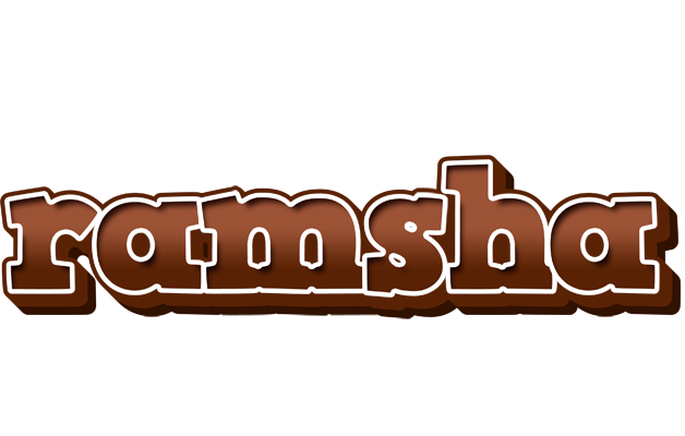Ramsha brownie logo