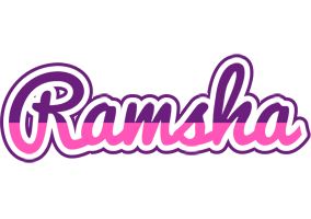 Ramsha cheerful logo