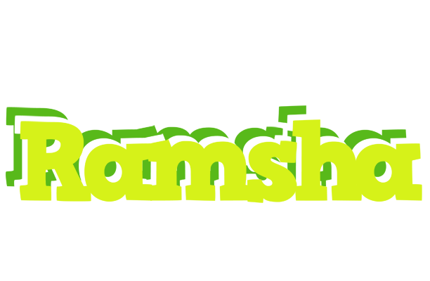 Ramsha citrus logo
