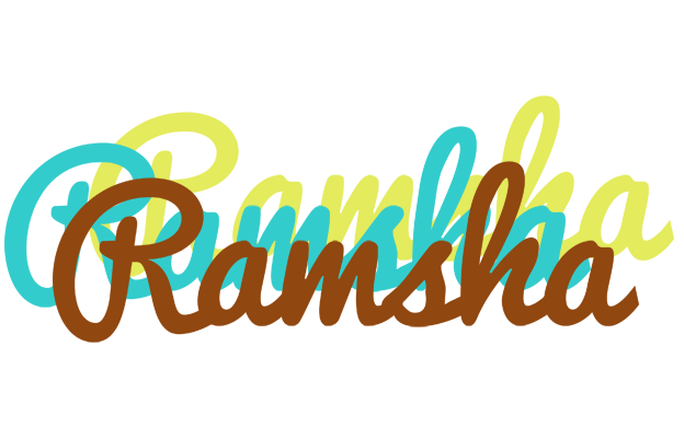 Ramsha cupcake logo