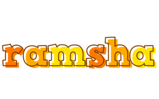 Ramsha desert logo