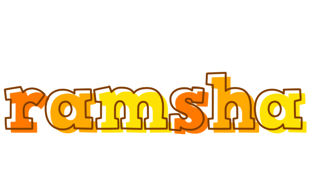 Ramsha desert logo