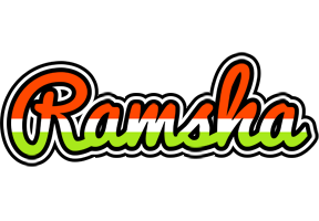 Ramsha exotic logo