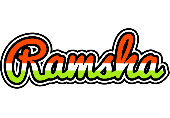 Ramsha exotic logo