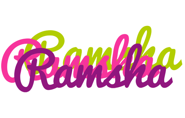 Ramsha flowers logo