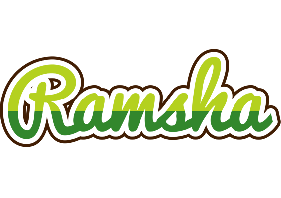 Ramsha golfing logo