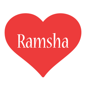 Ramsha love logo