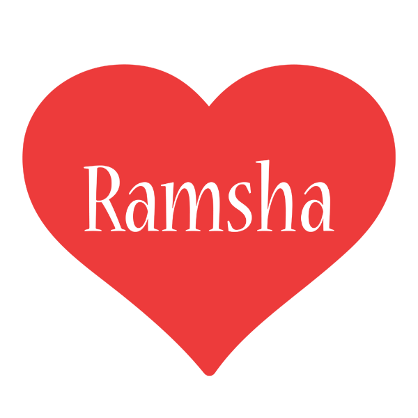 Ramsha love logo