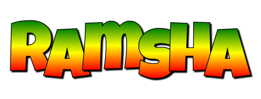 Ramsha mango logo