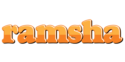 Ramsha orange logo