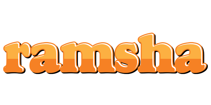 Ramsha orange logo