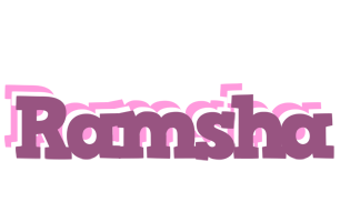 Ramsha relaxing logo